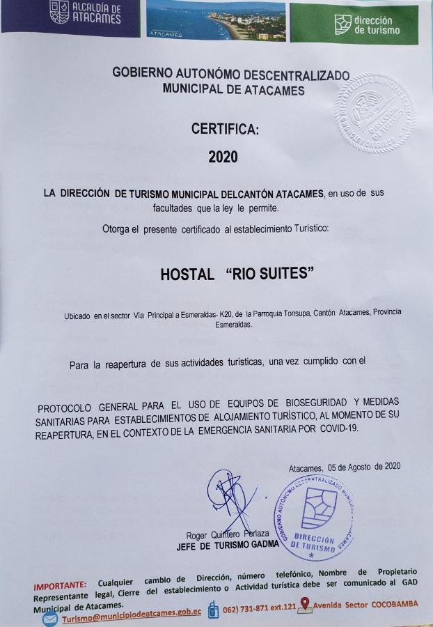 Rio Suites Tonsupa Buitenkant foto